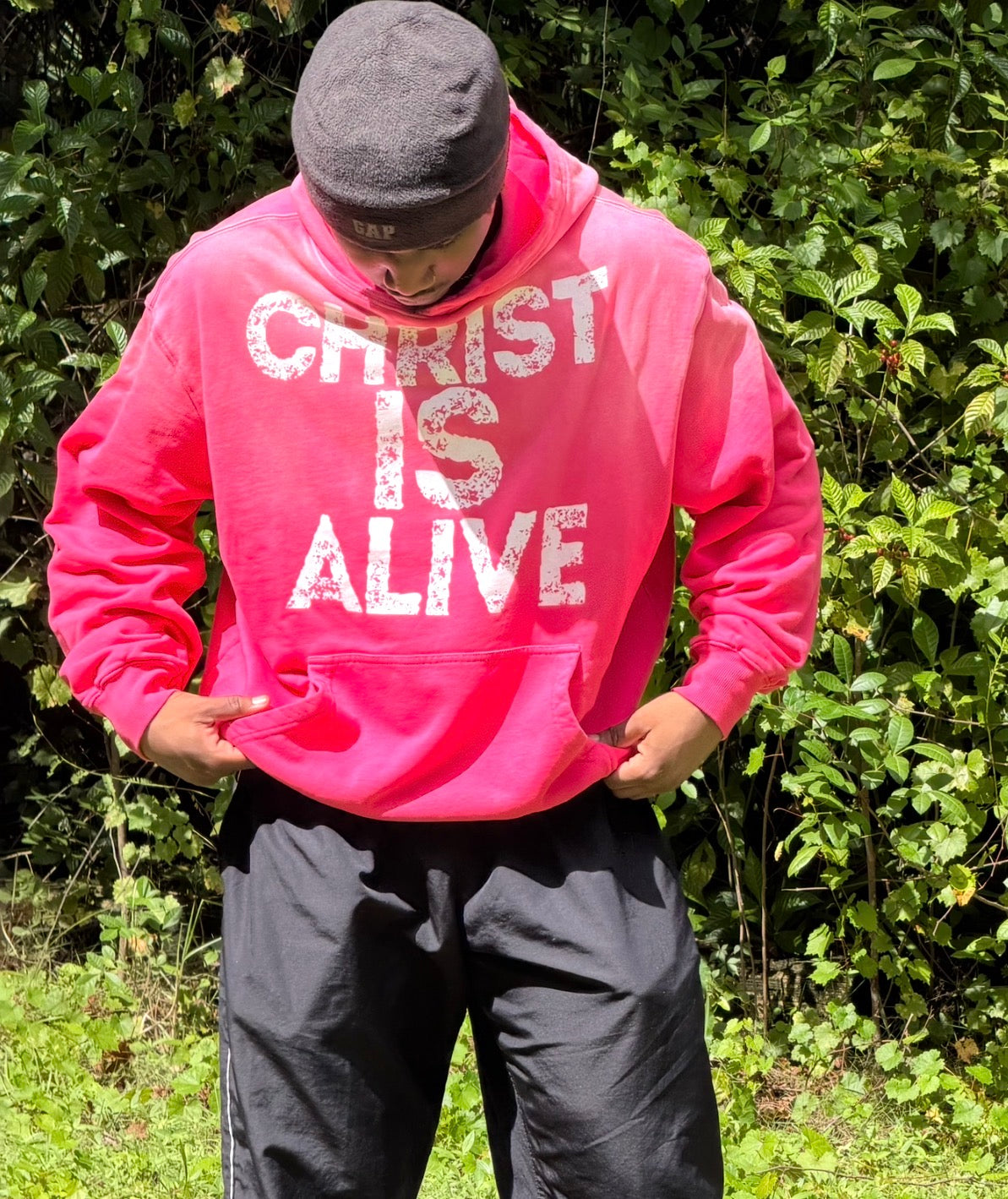 Heavyweight Christ is alive Hoodie